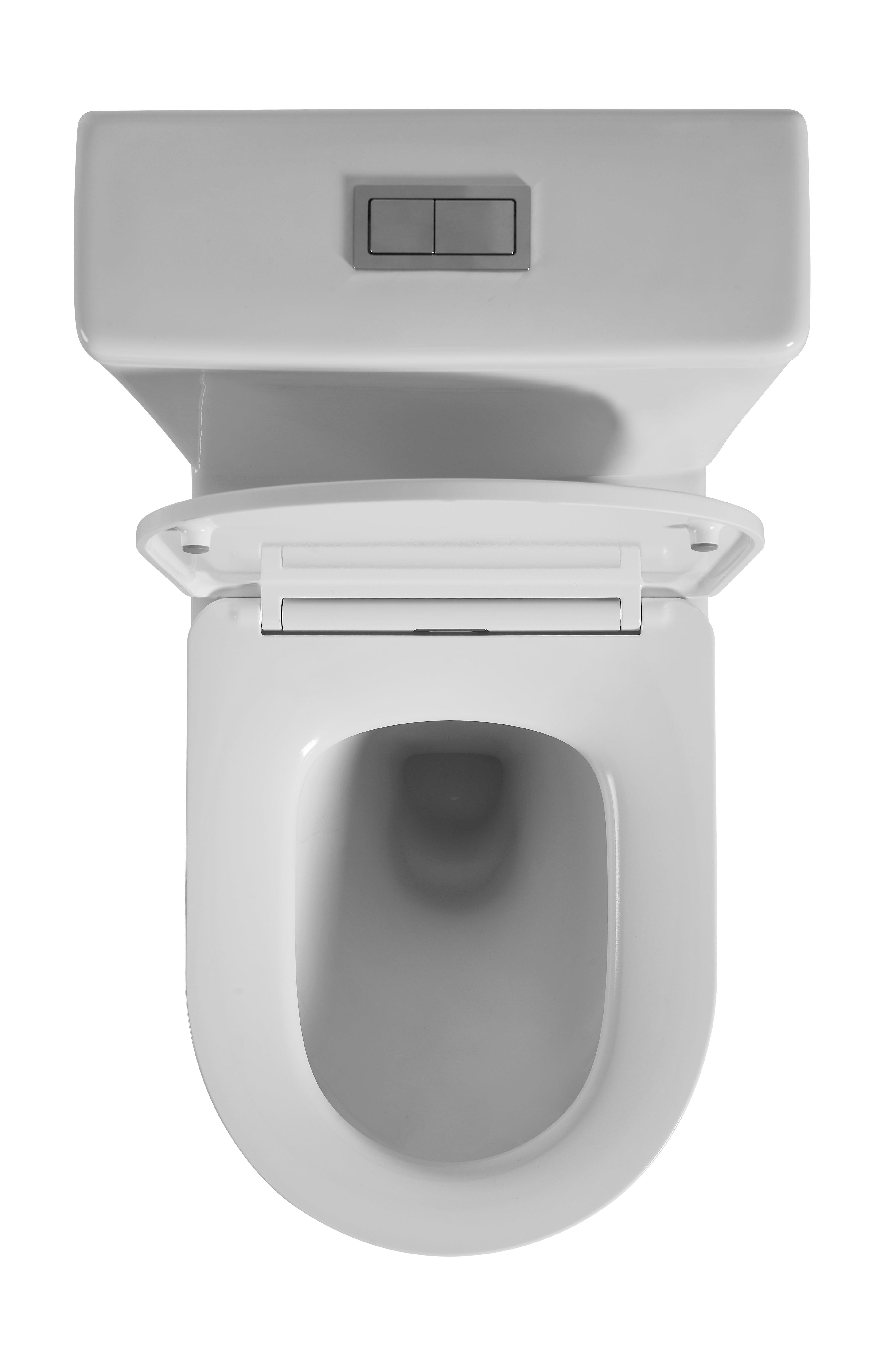 605*380*870mm Back to Wall Avis Compact Rimless Toilet Suite LUX600 Trap Included