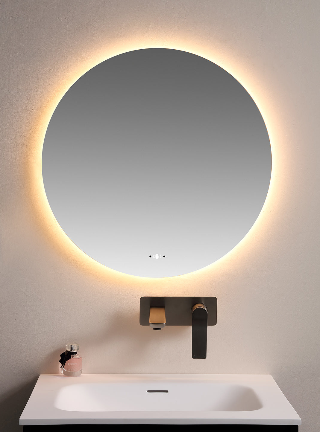 LED Frameless Mirror Smart Touch Free Controls