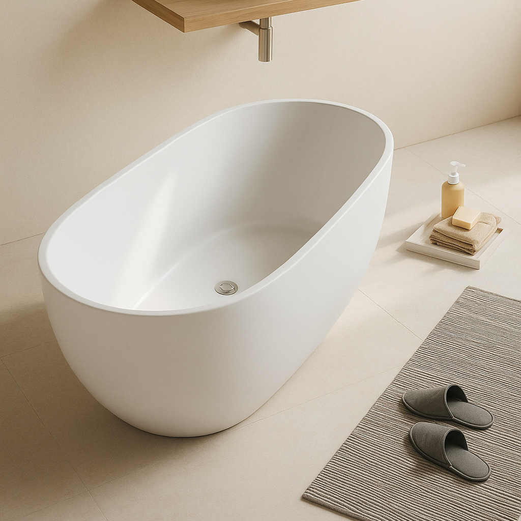 Cimona Acrylic Freestanding Bathtub 1400/1500/1700mm