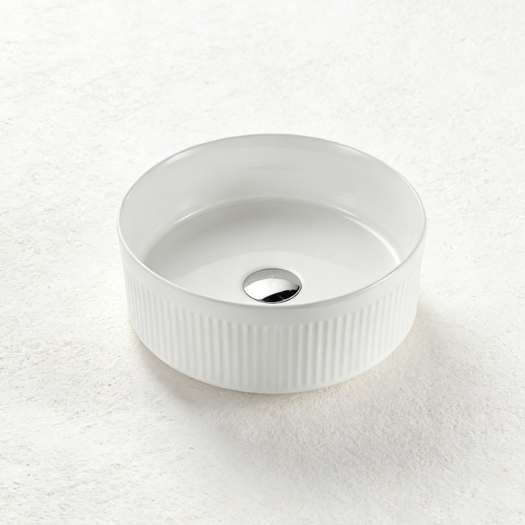 Floe Ribbed Arch Console Basin 360*360*120mm