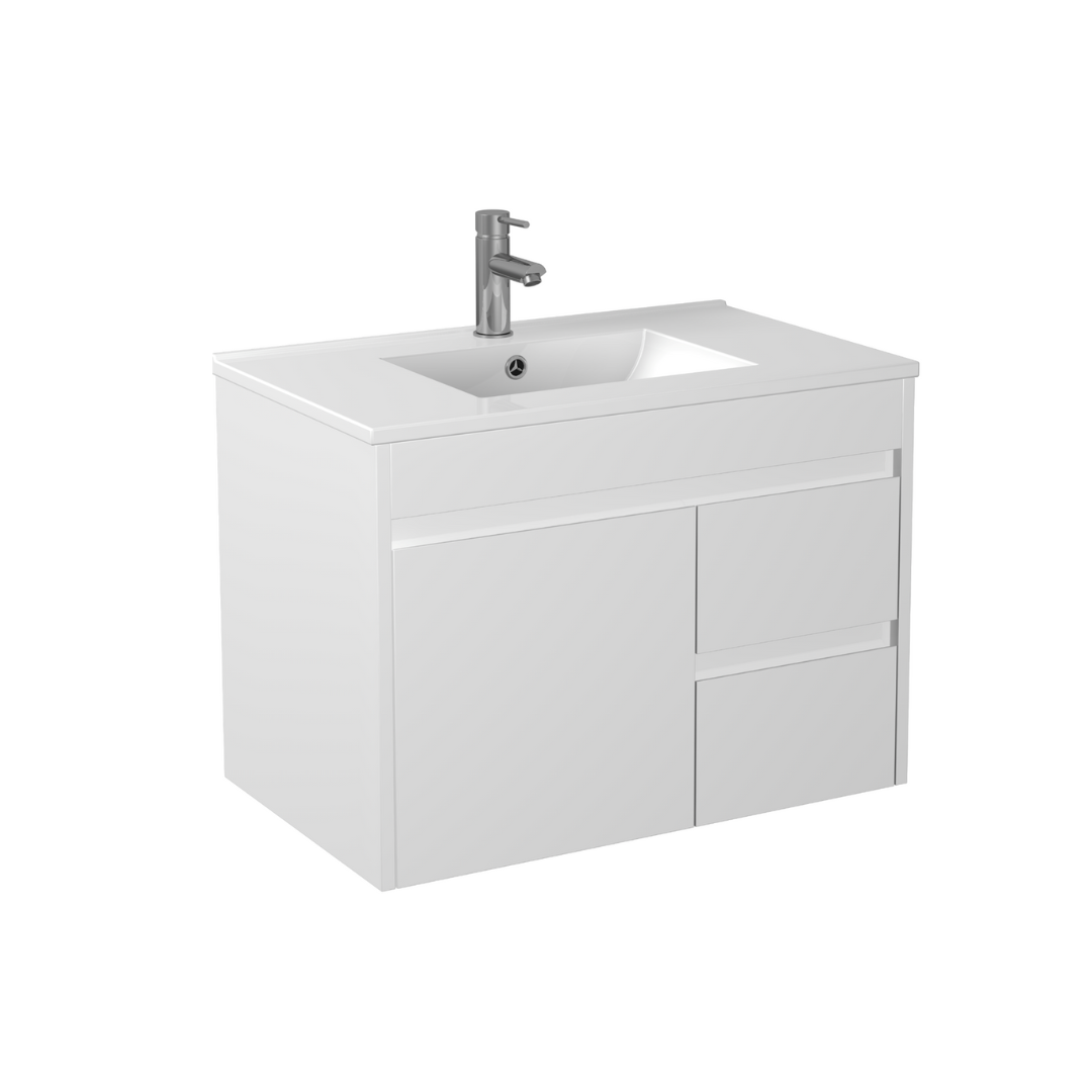 Polar PVC Wall-Mounted Vanity 750*460*550mm