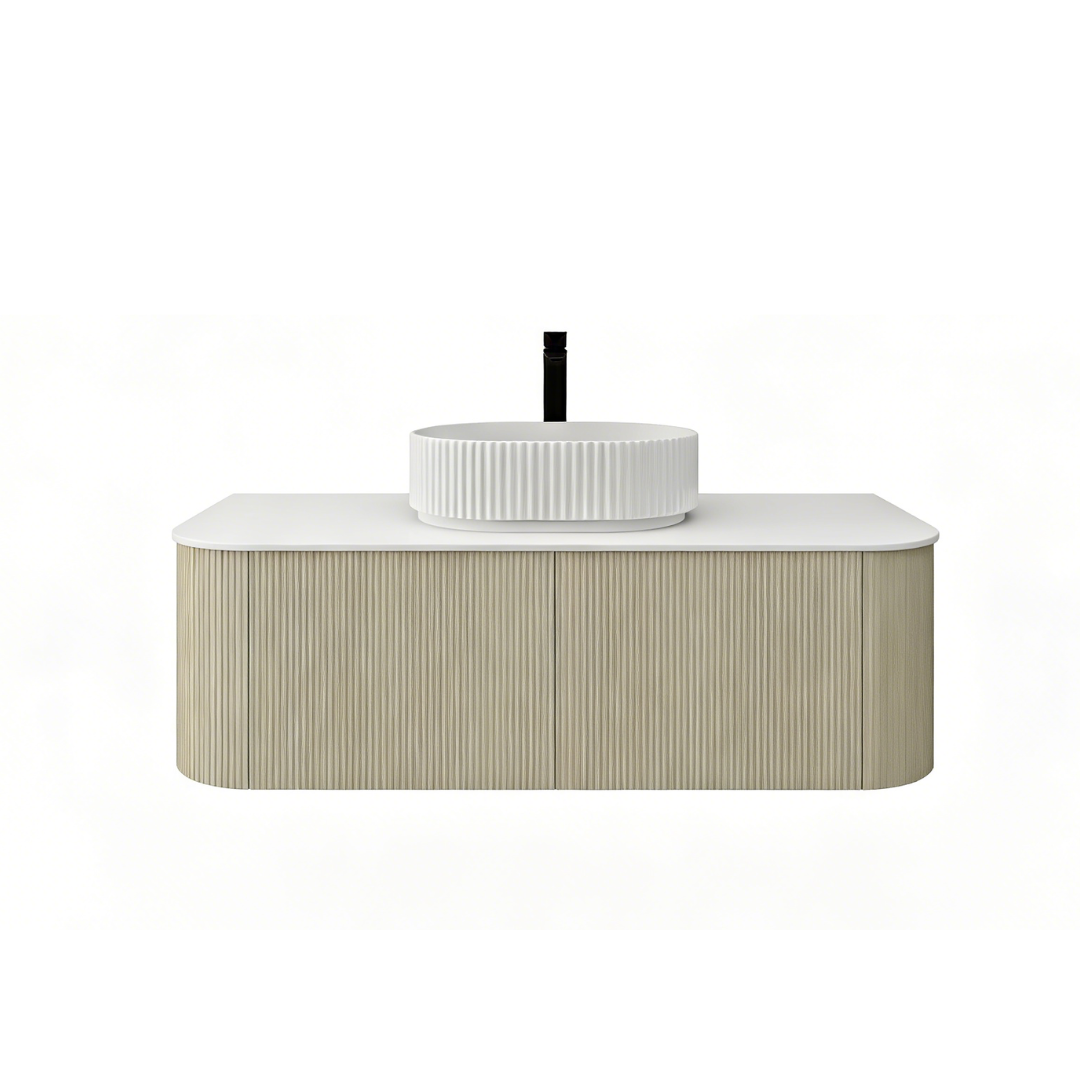 Bronte Standard Wall-Mounted Vanity 1148*493*347mm Coastal Oak