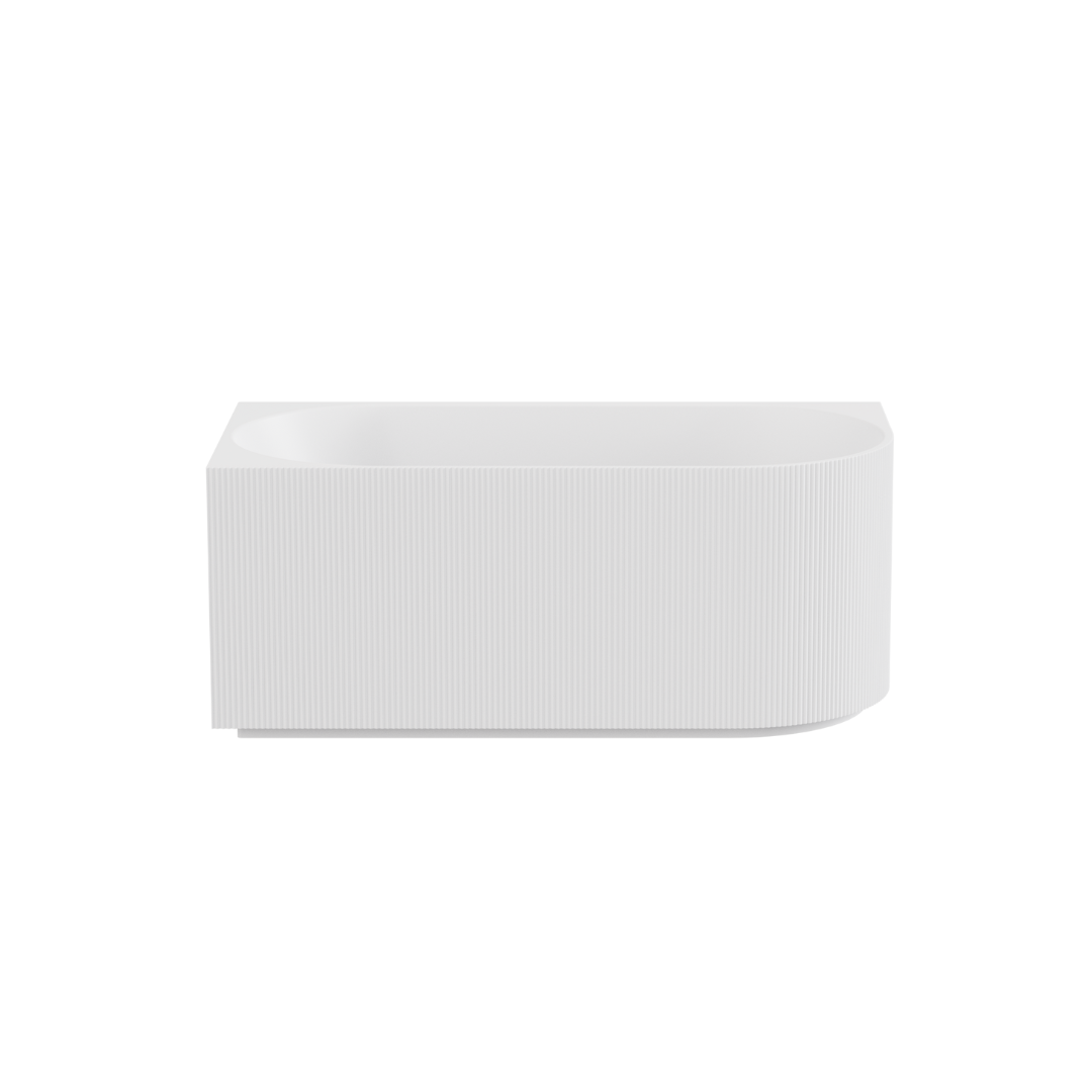 Carpi Groove Oval Bathtub 1500/1700mm