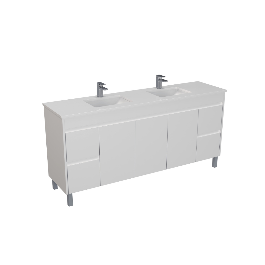 Polar PVC Leg Vanity 1800*460*880mm