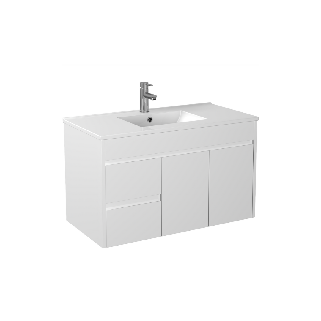 Polar PVC Slim Vanity 900*365*550mm