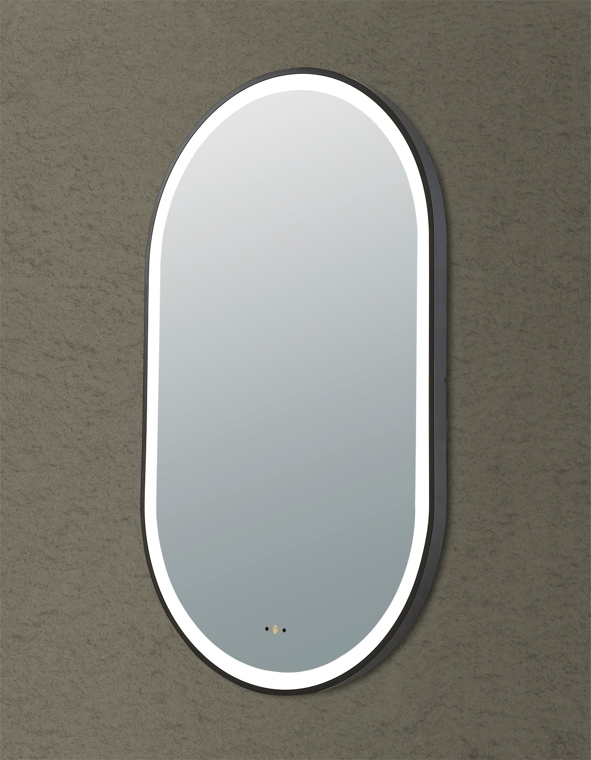 Ovian Iron Framed LED Mirror Electroplated 450*900mm LFMOV4590-MB/BG/BN/GN