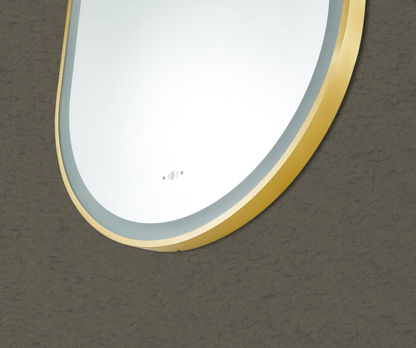 Ovian Iron Framed LED Mirror Electroplated 450*900mm LFMOV4590-MB/BG/BN/GN