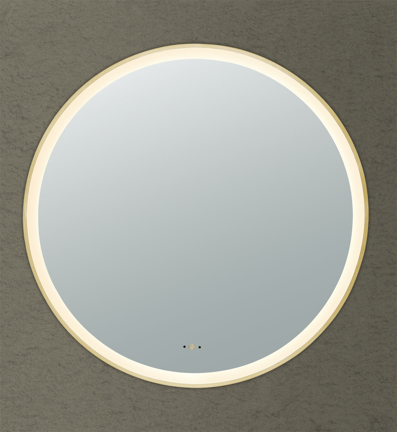 Luna Iron Framed LED Mirror LFM600/800/900R-BG