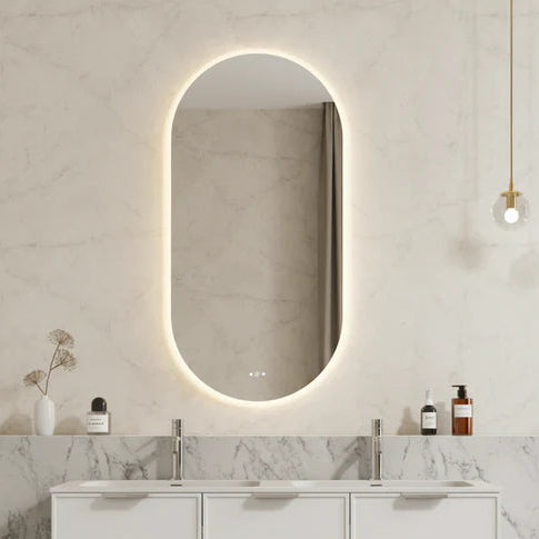 Backlit LED Bathroom Mirror – Smart Touch Control 450*900mm