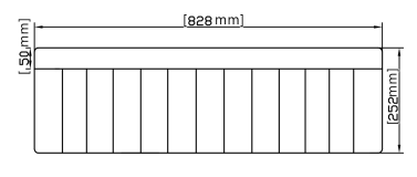 Bradley Fireclay Farmhouse Double Sinks 838*457*255mm