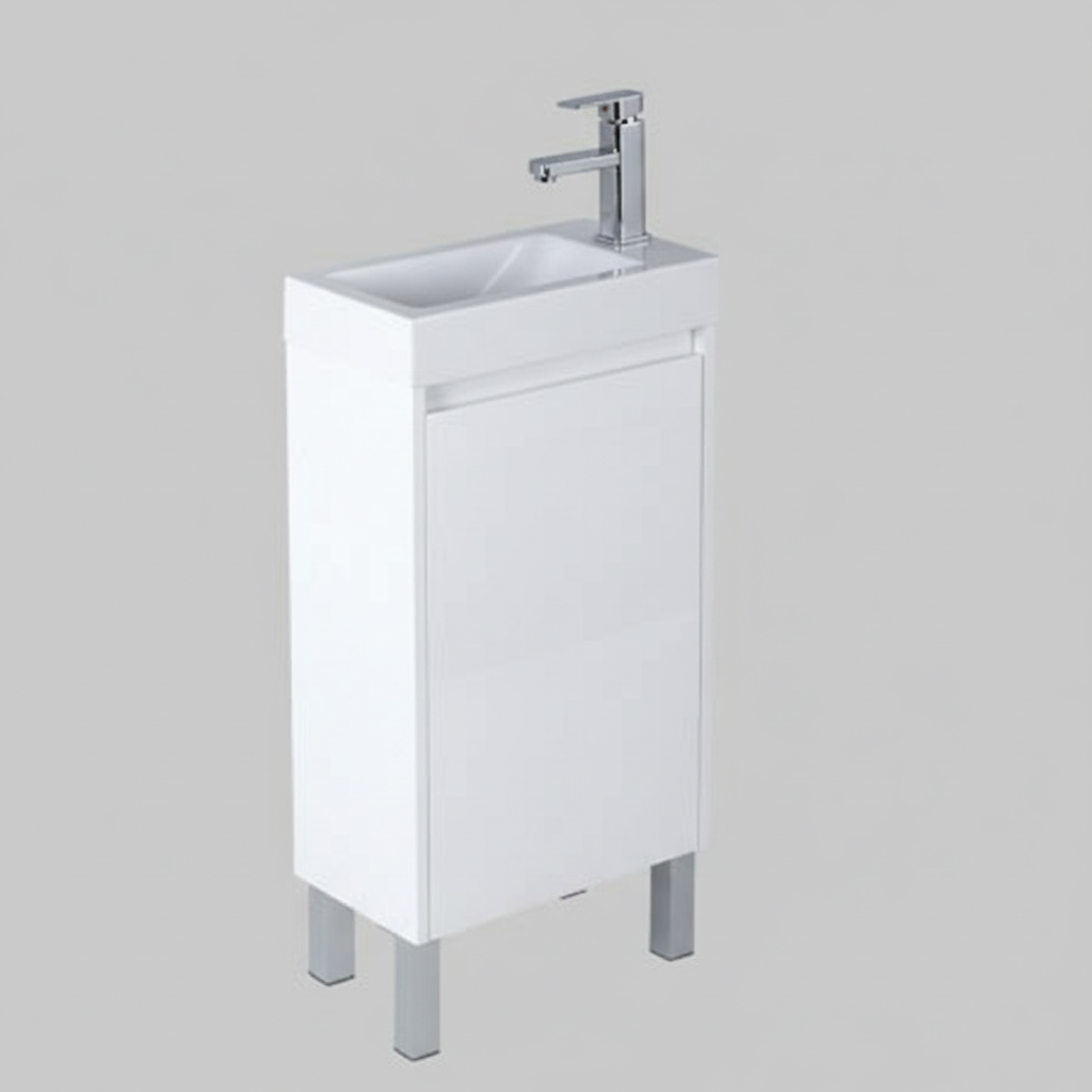 PVC Slim Vanity 450*250*880mm