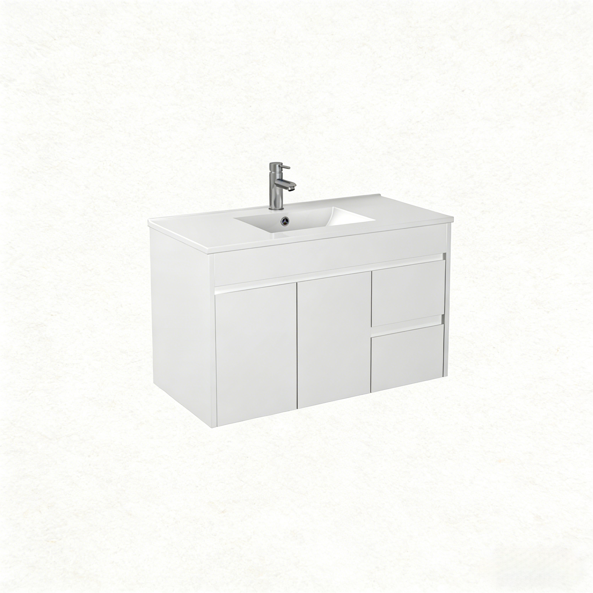 Polar PVC Slim Vanity 900*365*550mm