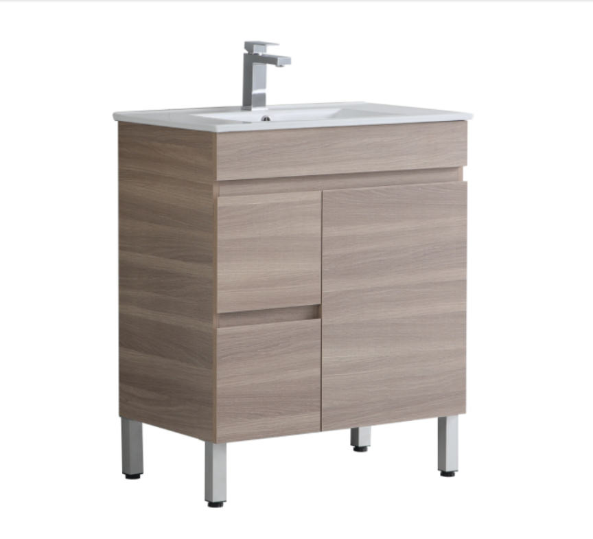 Slim Free-Standing PVC Vanity 450/600/750/900mm