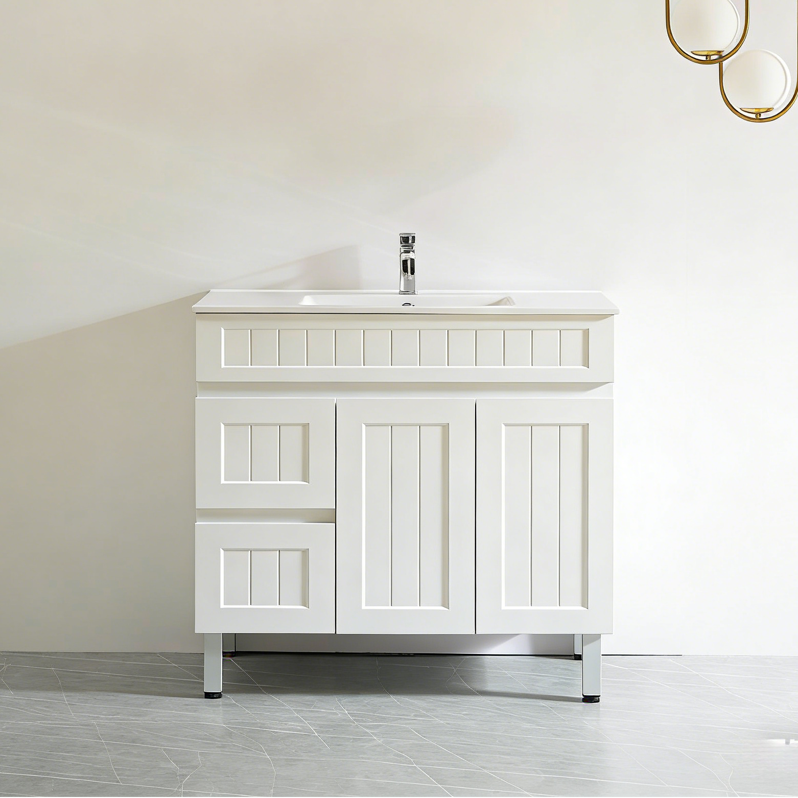 Ceto ACACIA 900*460*880mm Floor Standing Vanity Matte white