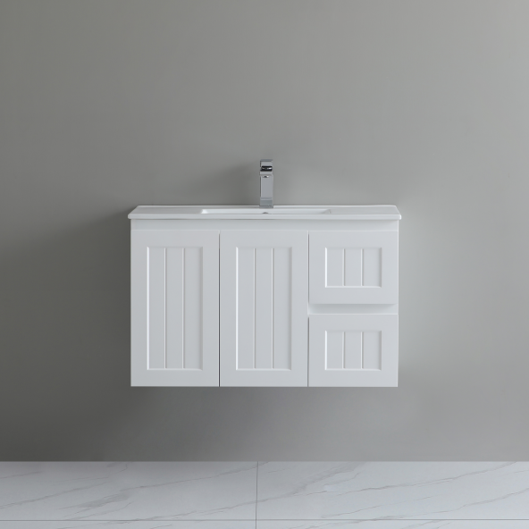 Haven Wood Vanity SLIM Wall-Mounted Cabinet 590/730/890mm
