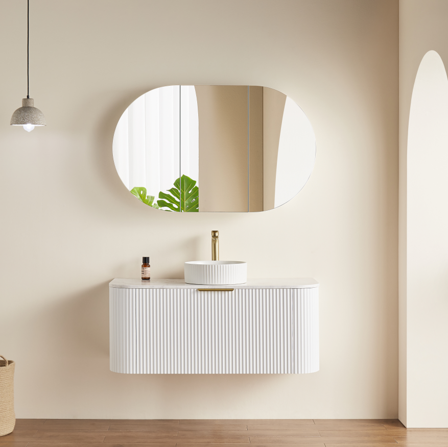 Tall Boy Shaving Cabinet – Modern Bathroom Storage 450/900/1200/1500mm