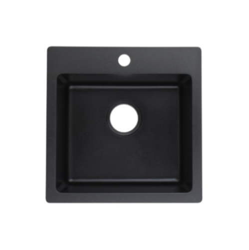 450*450*220mm Quartz Top mount laundry tub QLT4545