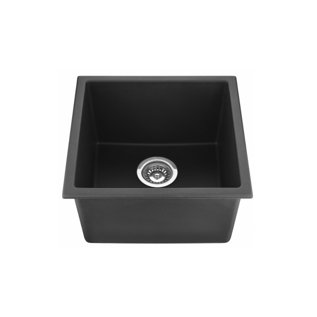 381*457*220mm Quartz Undermount Kitchen Sink QKS3845-MB