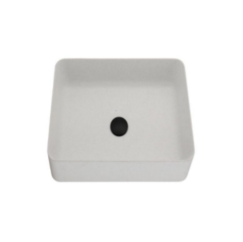 Above Counter Quartz Basin 380*380*128mm