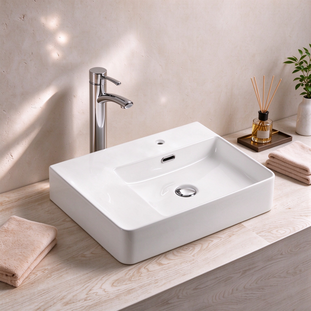Wall Hung / Above Counter Basin 600*420*120mm