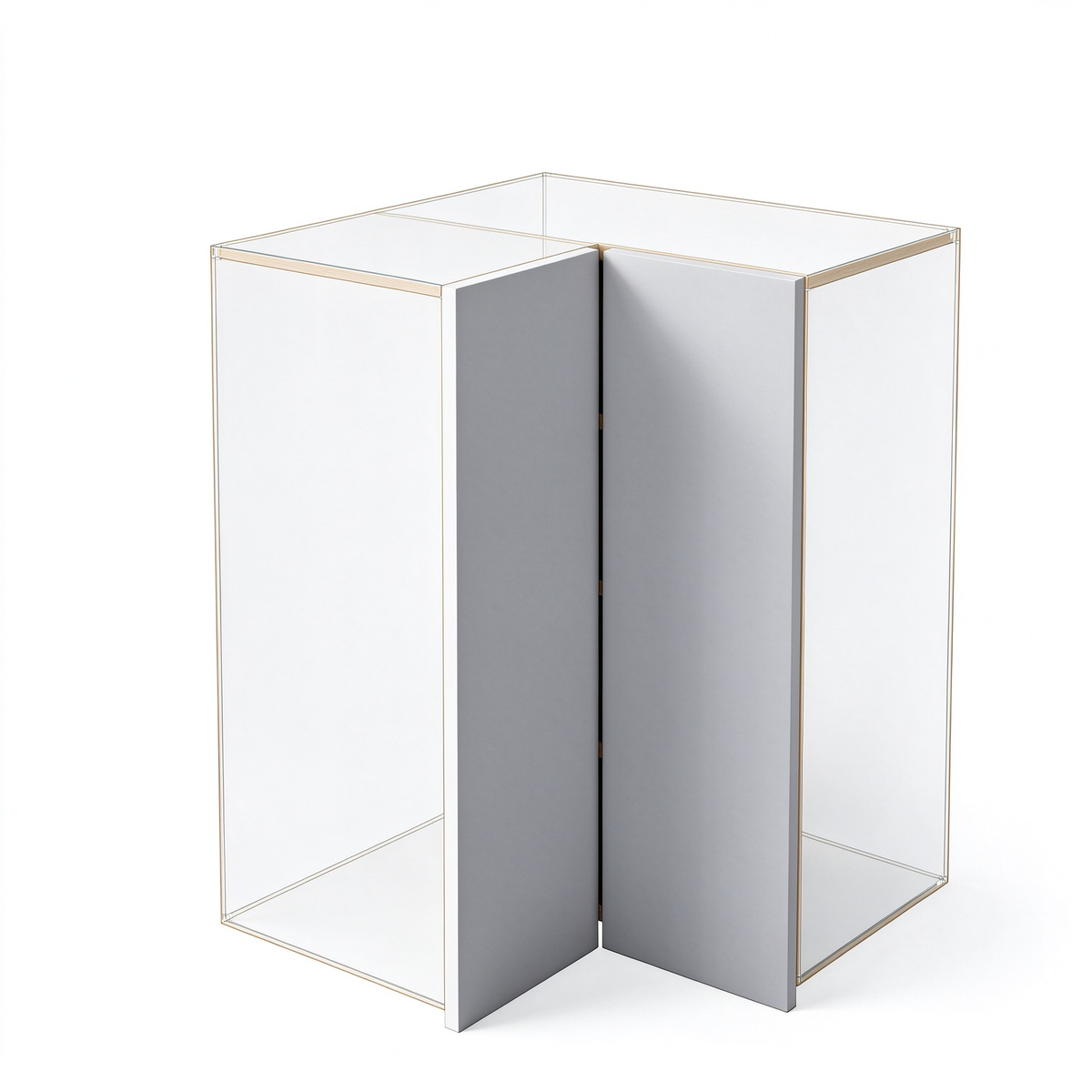 Kitchen Conner Wall Overhead Cabinet Door 600/800mm (Luxern)