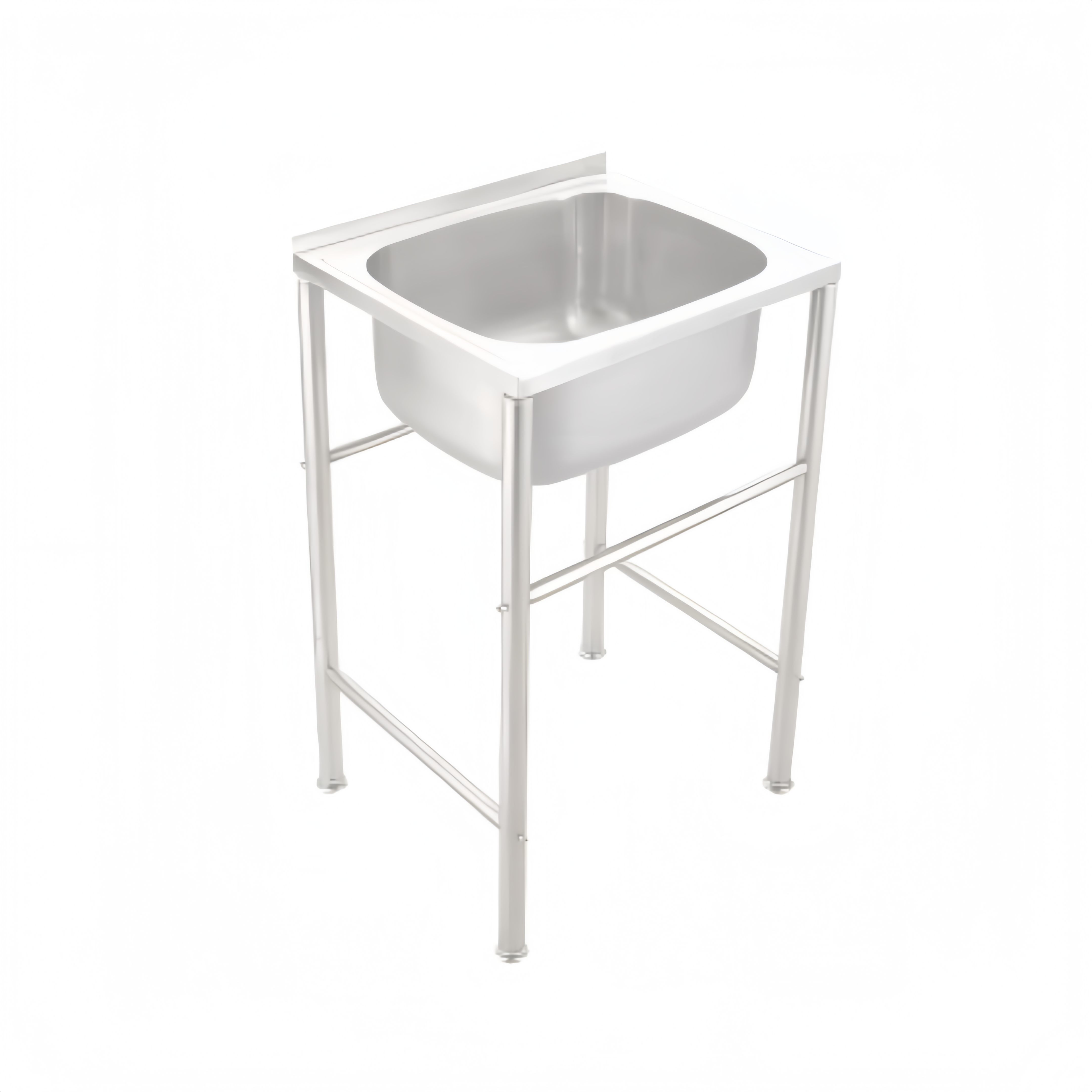 Free standing Cleaners Sink with Wall mount legs 600*500*200mm