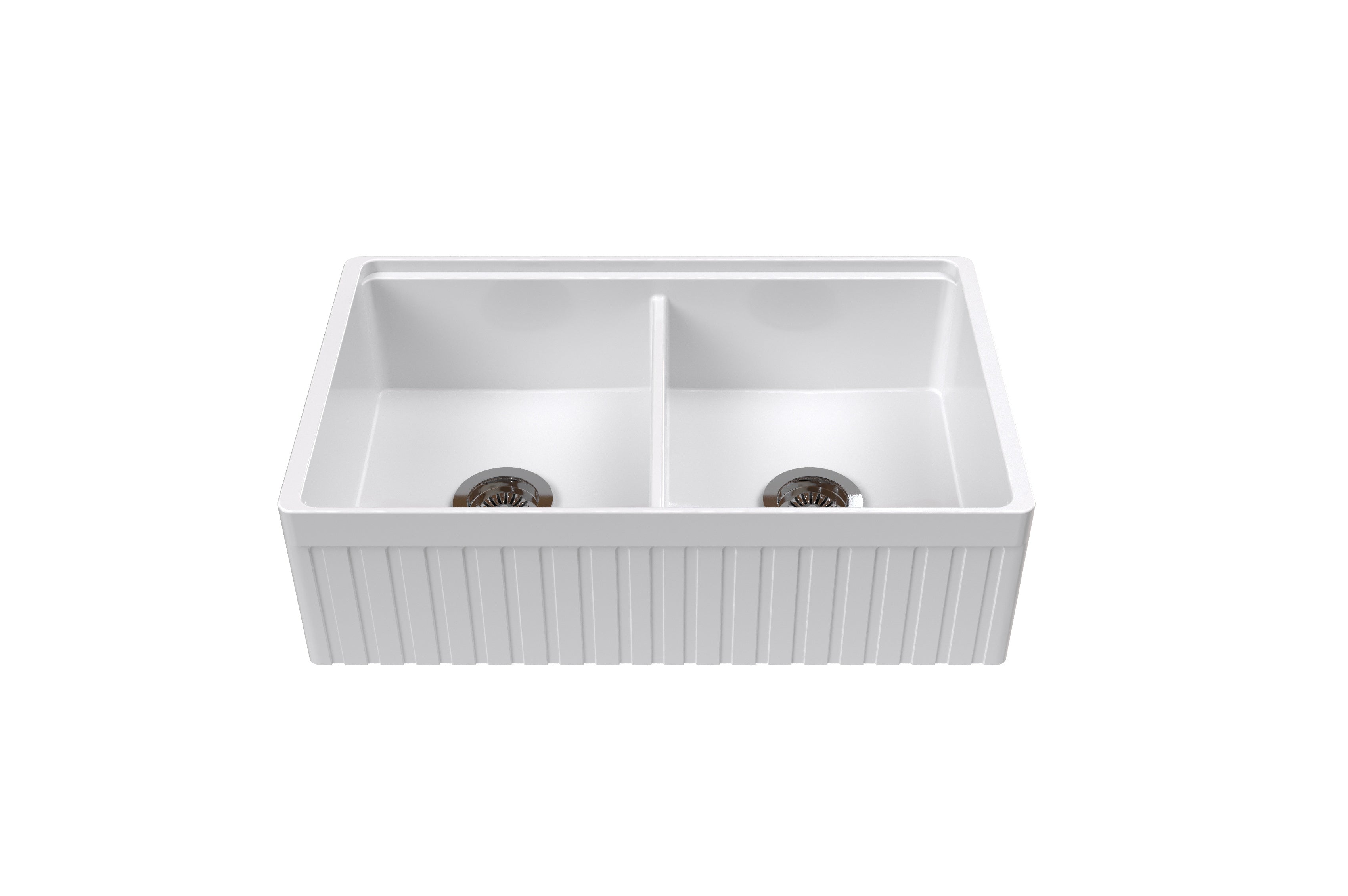 838*510*251mm Greenwich Fireclay farmhouse sinks FCSW835/FCSW835D-GW