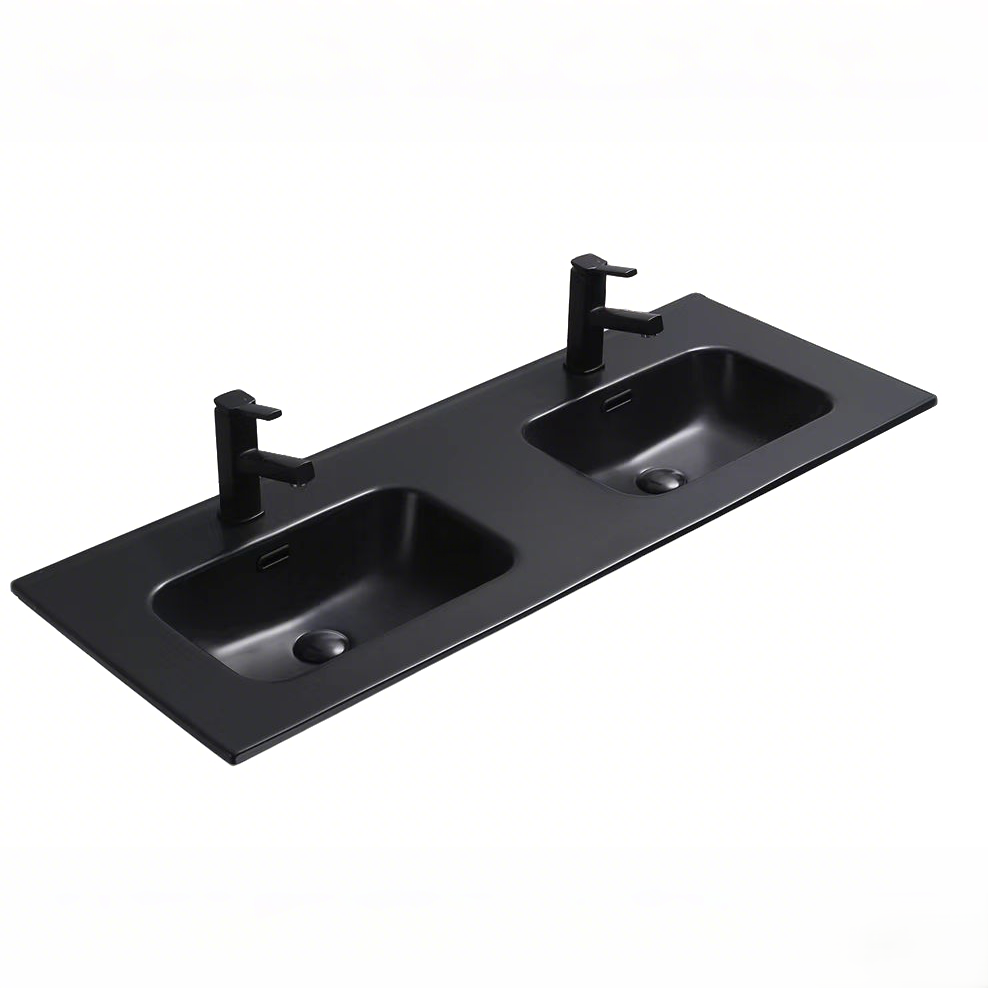 Vanity Top Matte Black Ceramic Top 600-1220mm