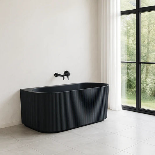 Oval Acrylic Bathtub Freestanding Bari 1700*800*580mm  BGV1700GW/BGV1700MW/BGV1700MB