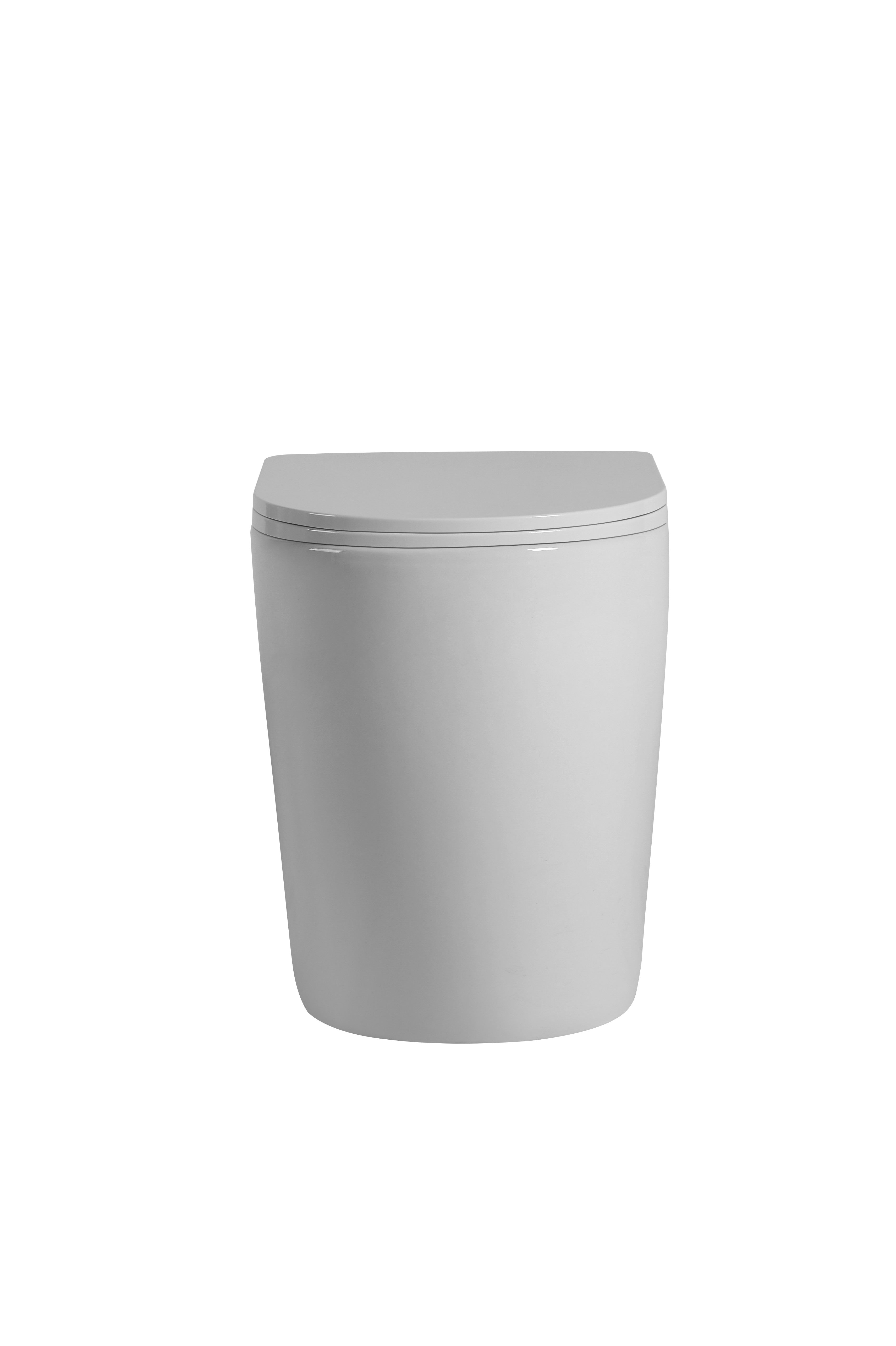 Elvera Rimless Extra Height Wall Faced Pan 4.5/3 Liters Dual Flush KDK107R