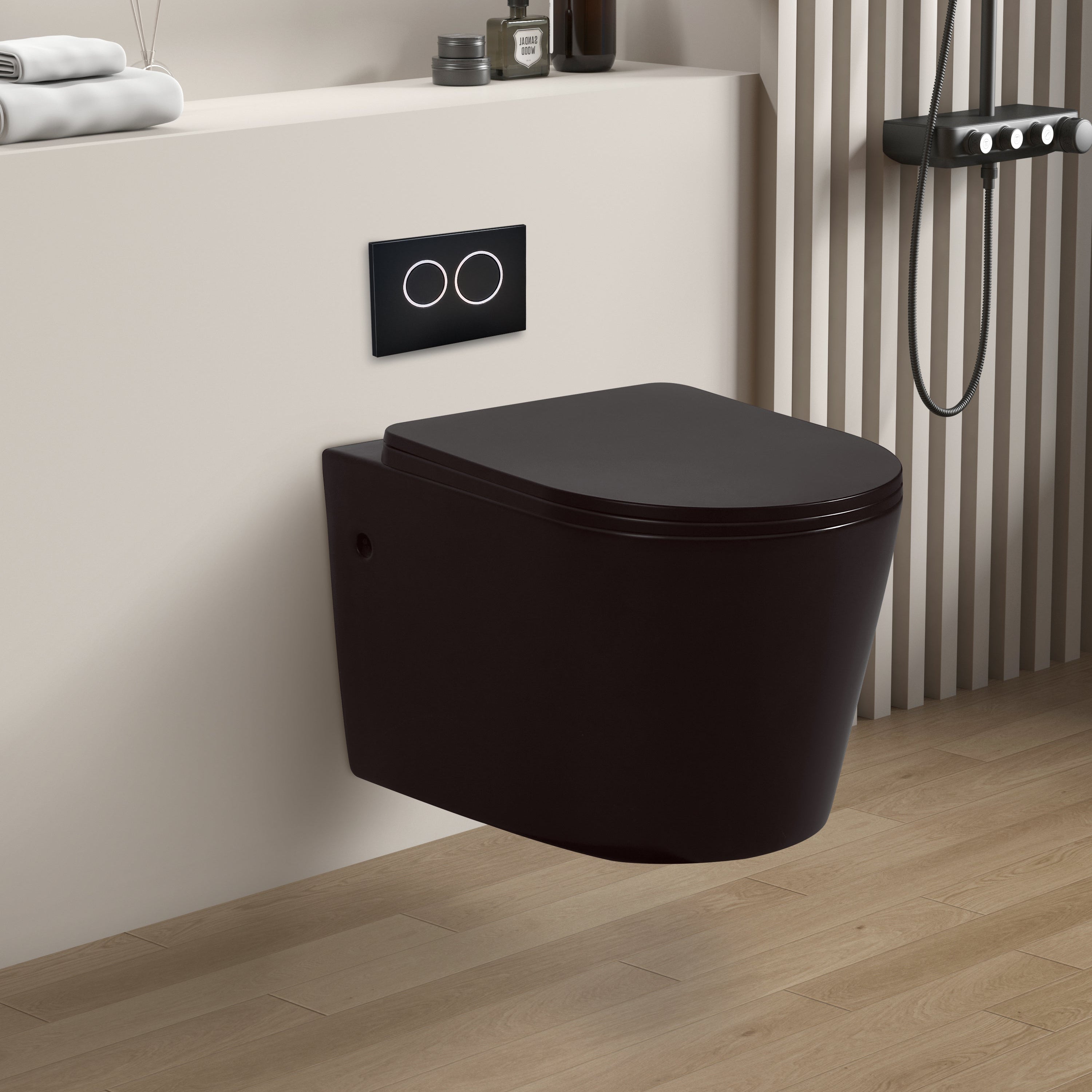 Flux Box Wall-Mounted Toilet 520*360*325mm