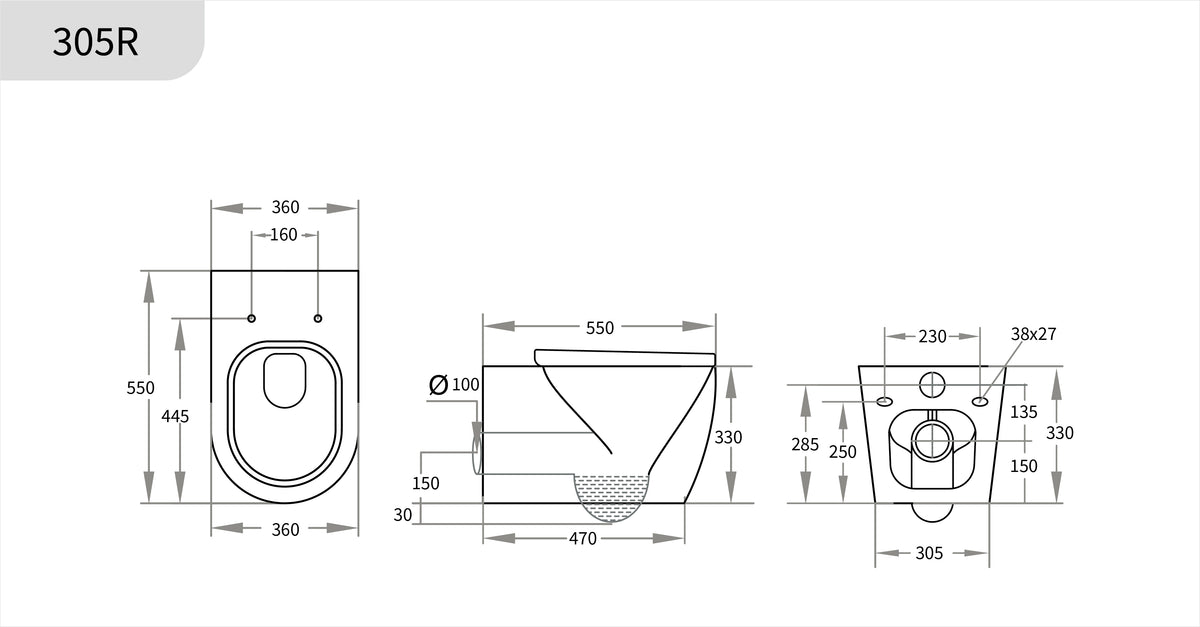 Aqualis Concealed Wall-Hung Suite (Geberit)