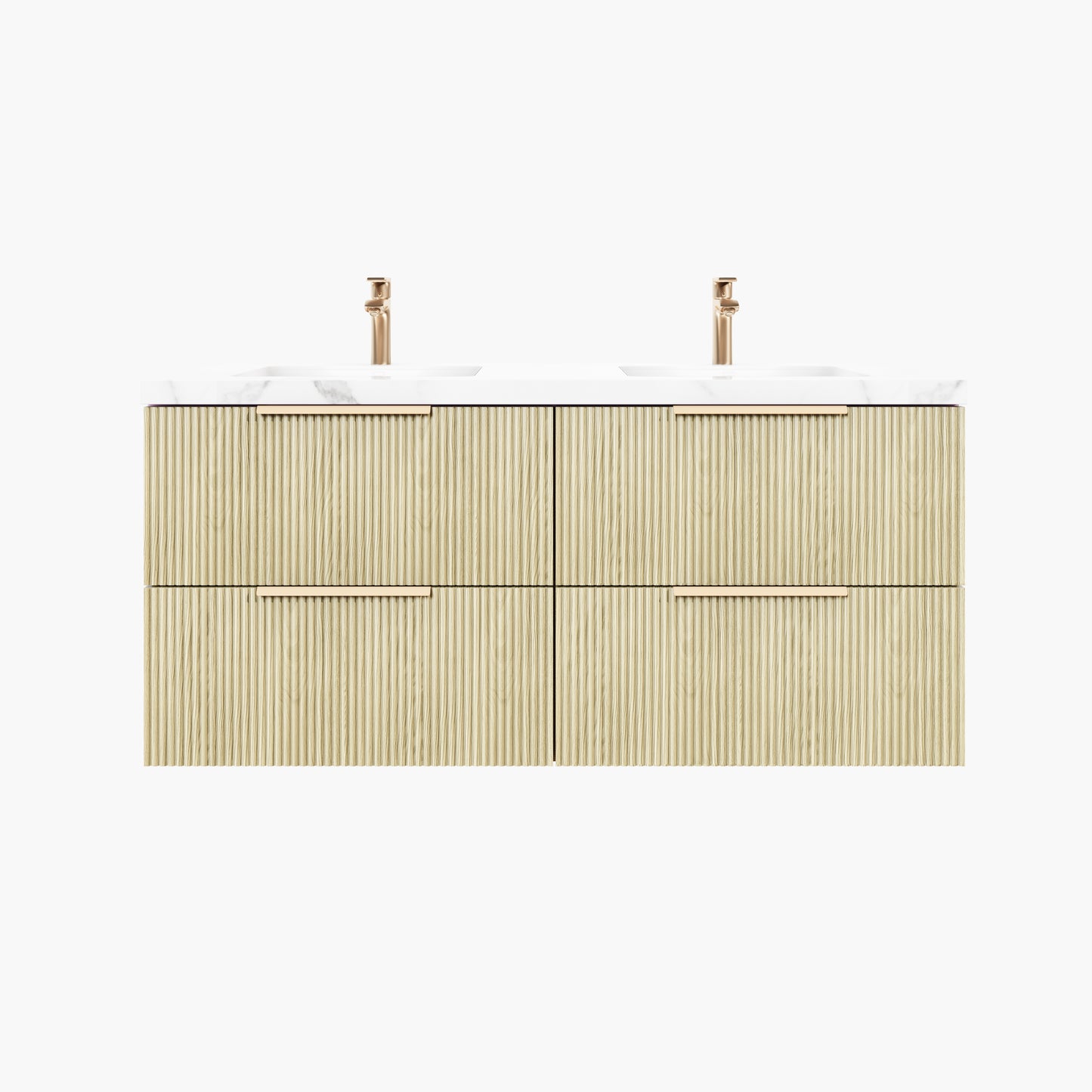 Ceto Eden Wall Hung PVC Cabinet with Soft closing drawers 590/740/890/1190/1490