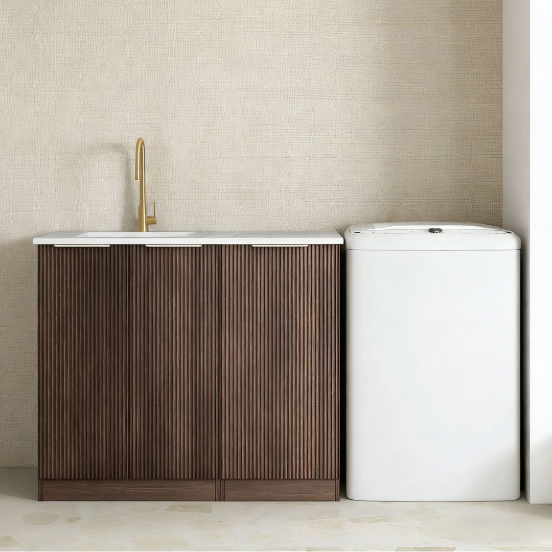 Laundry Cabinet with Stone Top and Sink 1000*574*740mm