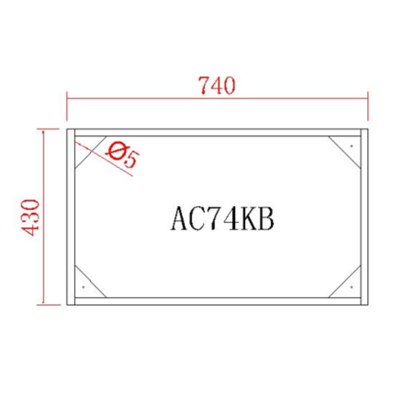Timbercraft Wall-Mounted VANITY 600/750/900mm