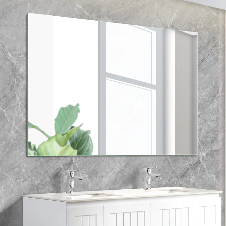 Pencil Edge Bathroom Mirror – Wall Mounted 450-1500mm