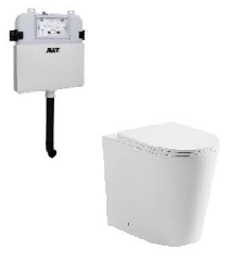 Jill Geberit inwall floor toilet suite V102R