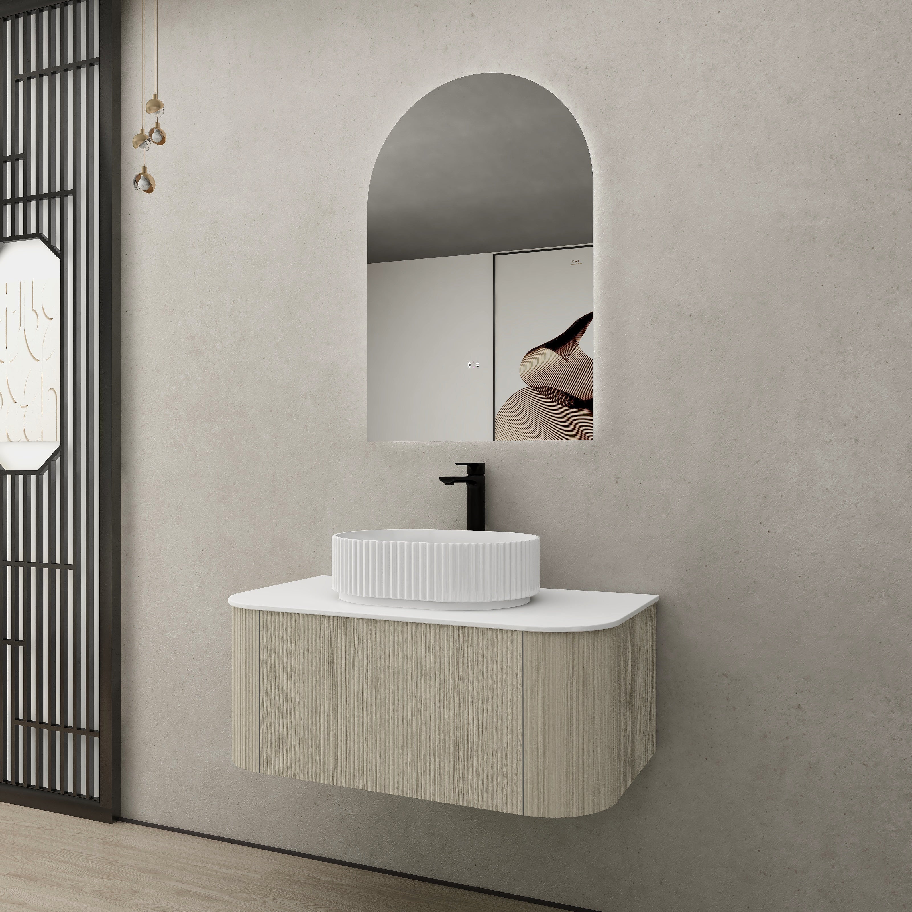 Bronte Standard Wall-Mounted Vanity 1184*493*347/1488*493*347mm