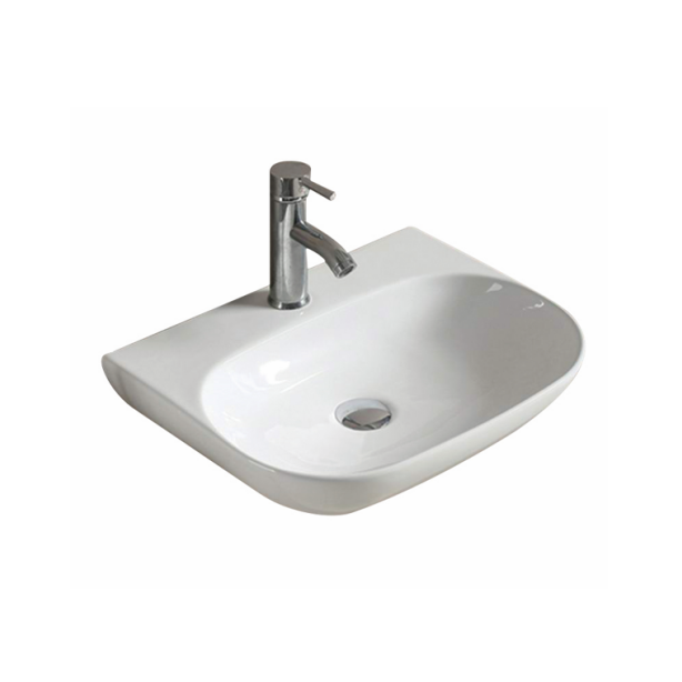 Wall-Hung Ceramic Basin 500*385*120mm