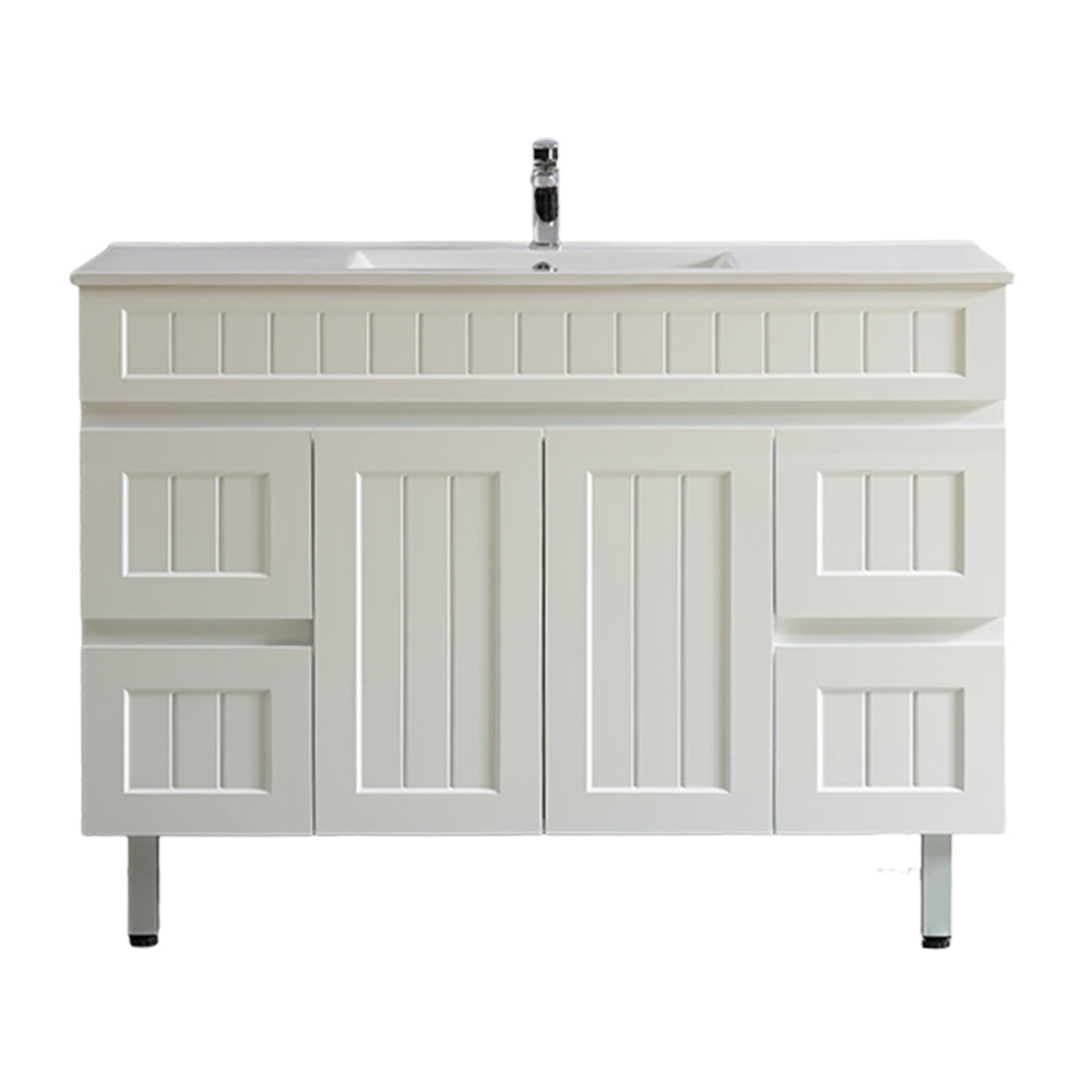 Ceto ACACIA 1200mm*460mm*860mm Matte White Both Side Drawers