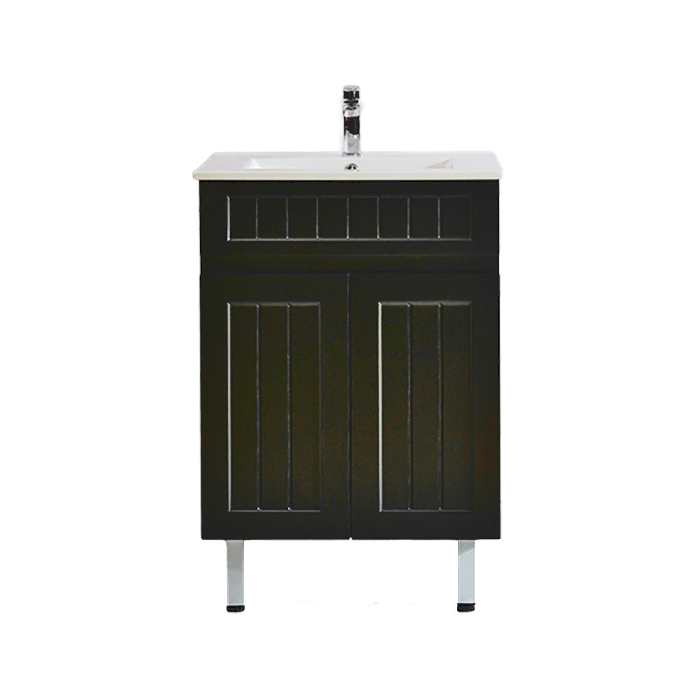 Haven Wood Vanity SLIM Cabinet With Leg 590/730/890mm