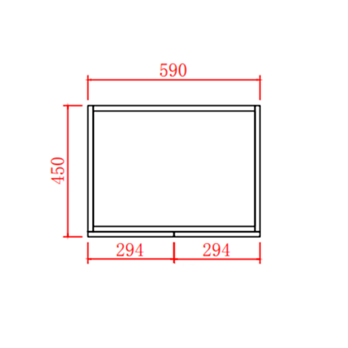 Ceto ACACIA 600mm*465mm*860mm free standing Matte White vanity