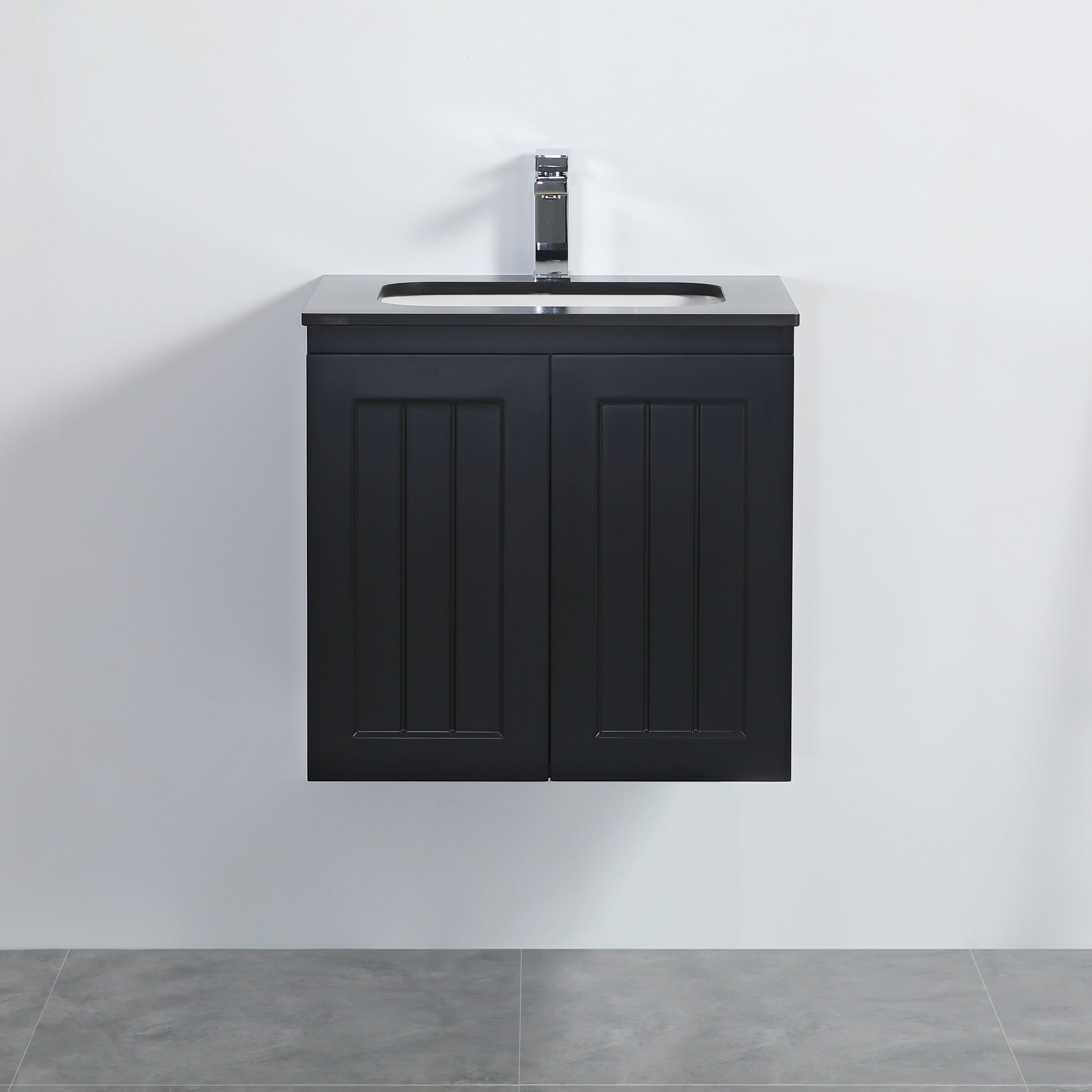 CETO Acacia Vanity SLIM Wall Hung Cabinet 590/730/890 AC63W/AC73RW/AC93LW/AC93RW- MB/-MW