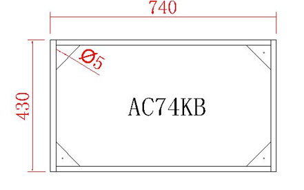 CETO Acacia Floor Vanity PVC Cabinet With Leg 600/750/900 AC64L/P64KB/AC74LL/P74KB/AC74RL/AC94LL/AC94RL/P94KB-MW/-MB