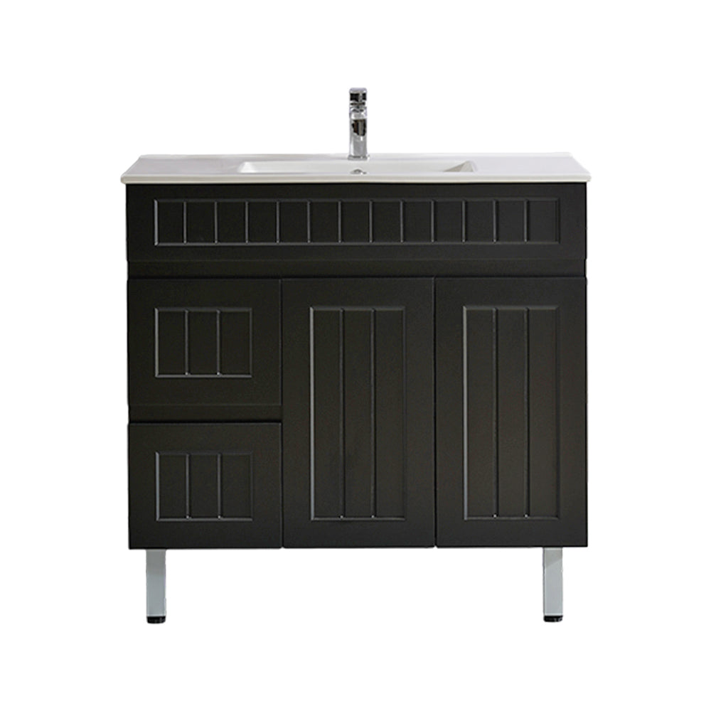 Ceto ACACIA 900*460*880mm Floor standing vanity Matte black left drawers