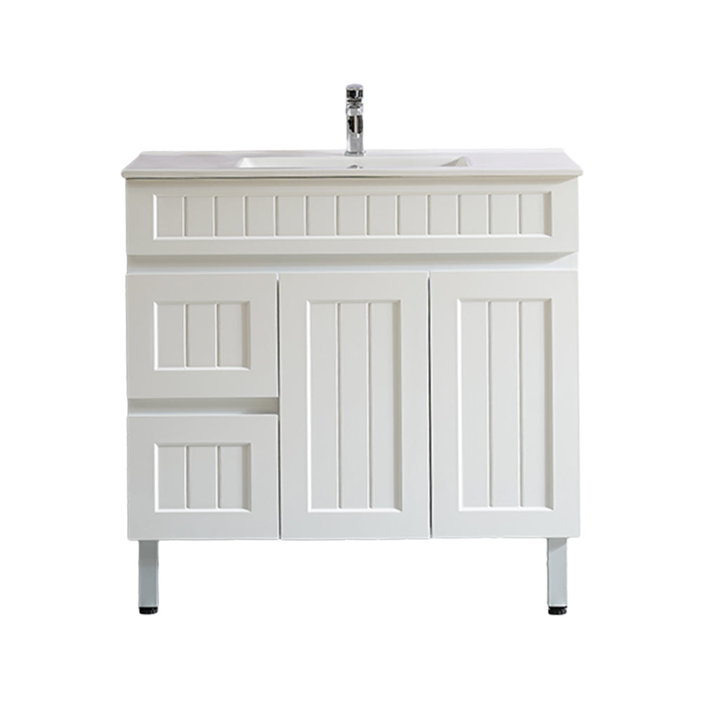 CETO Acacia Vanity SLIM Cabinet With Leg 590/730/890 AC63L/AC73RL/AC73LL/AC93RL/AC93LL-MW/-MB