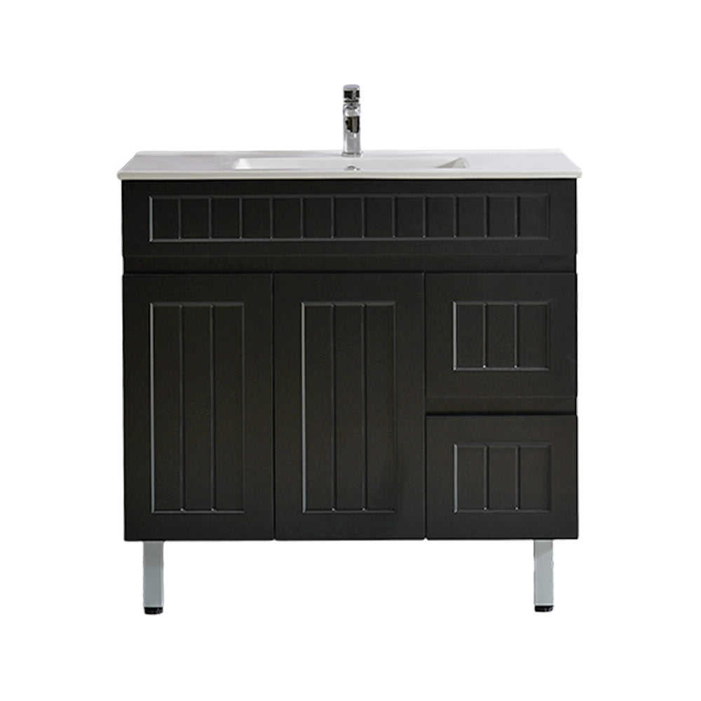 CETO Acacia Vanity SLIM Cabinet With Leg 590/730/890 AC63L/AC73RL/AC73LL/AC93RL/AC93LL-MW/-MB