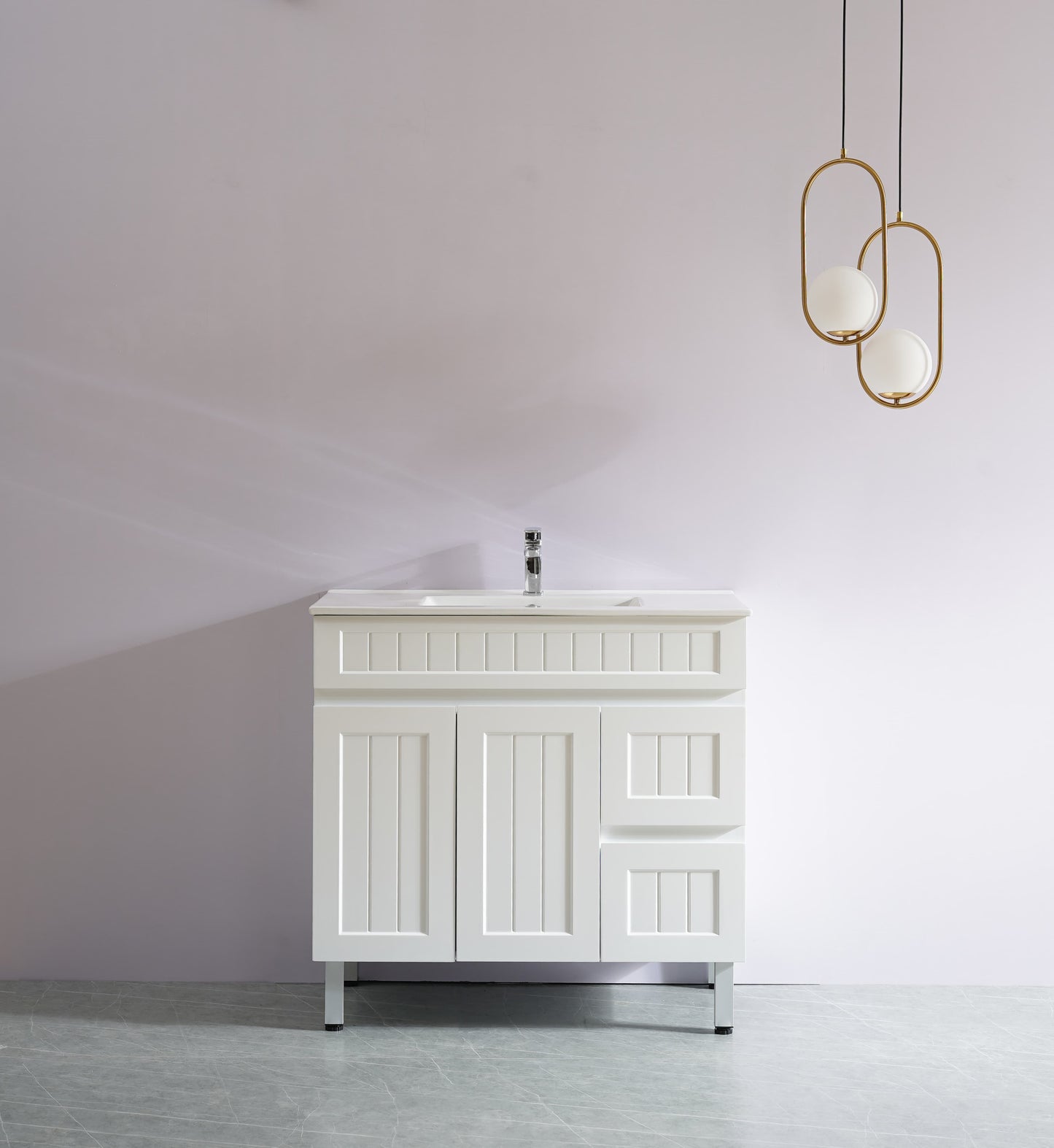 Ceto ACACIA 900*460*880mm Floor Standing vanity Matte white