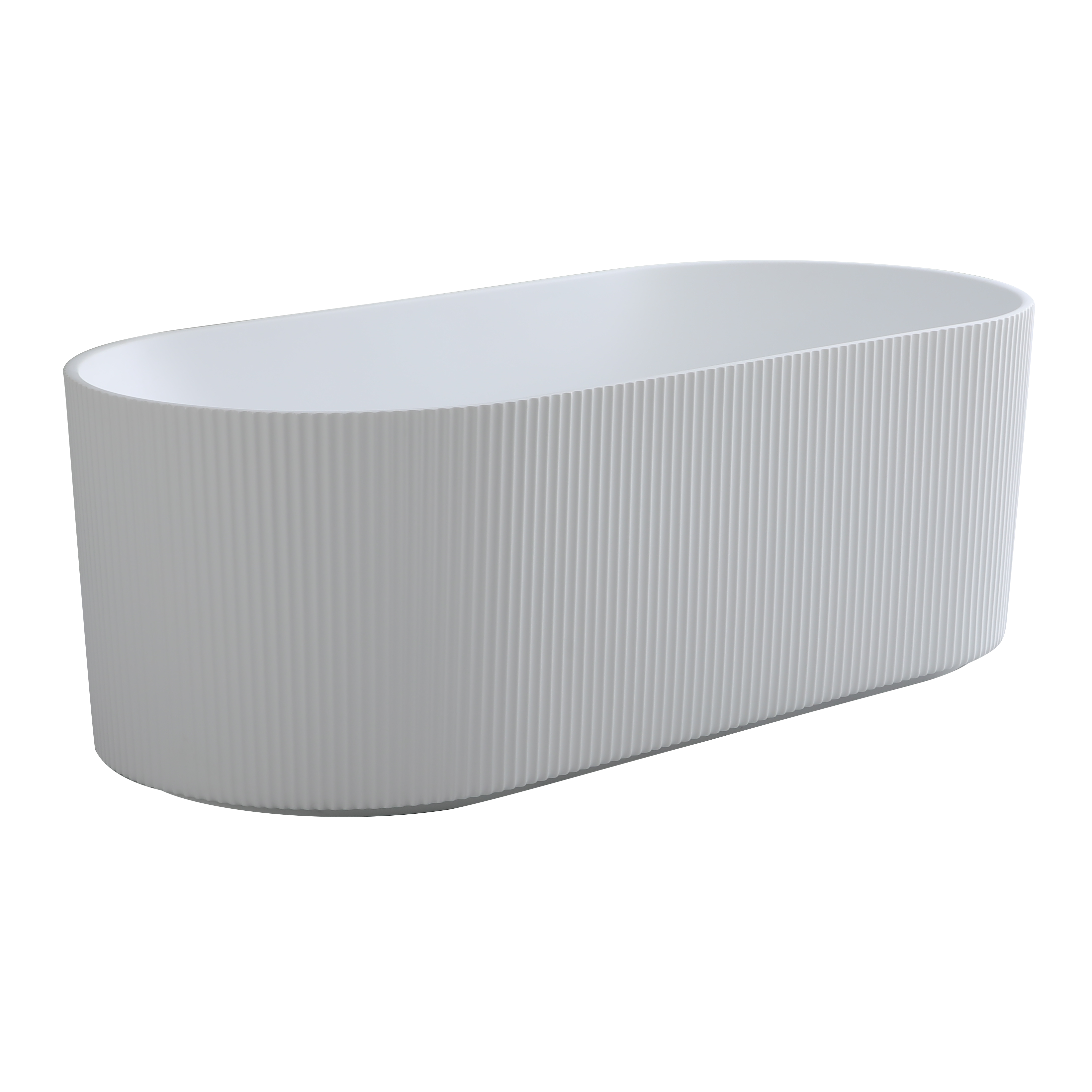 Ronelle Fluted Freestanding Bathtub 1500/1700mm