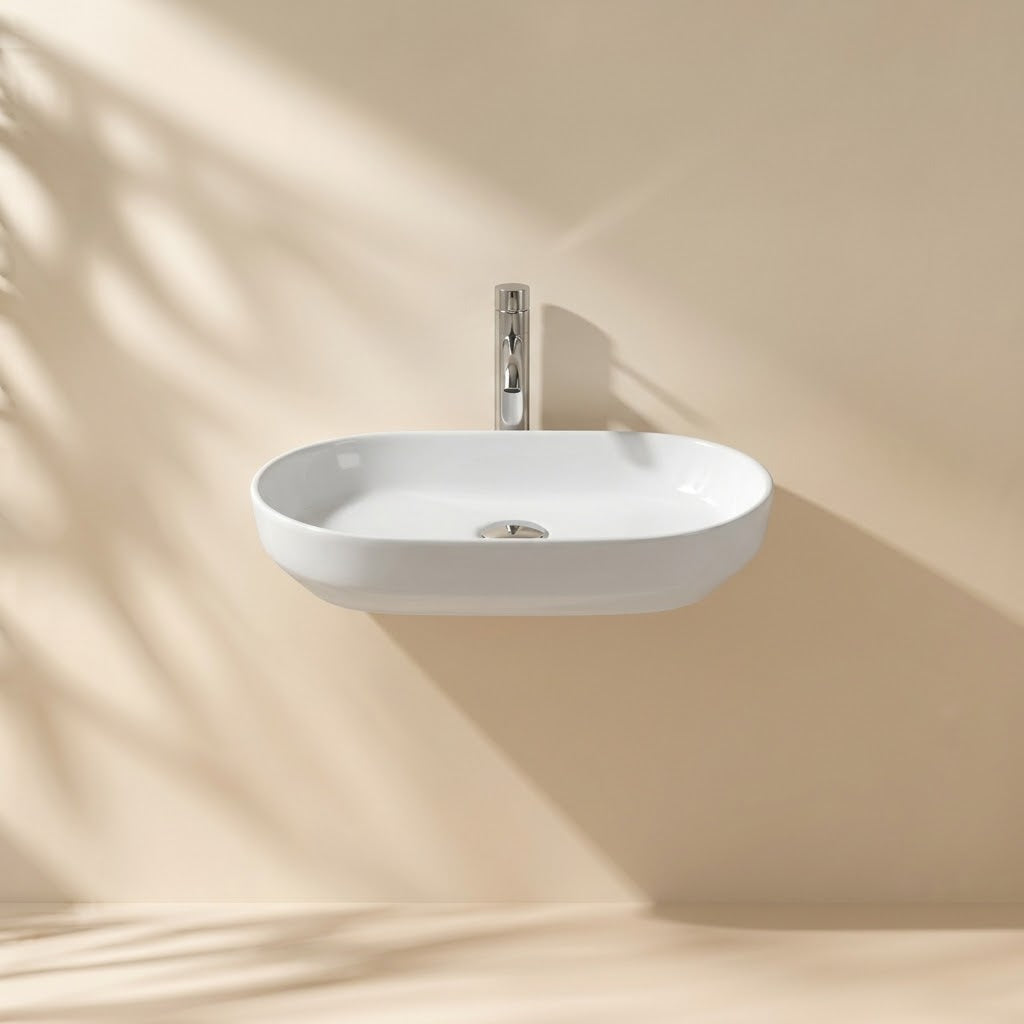 Above Counter Basin 495*350*95mm LH-BS42-495GW